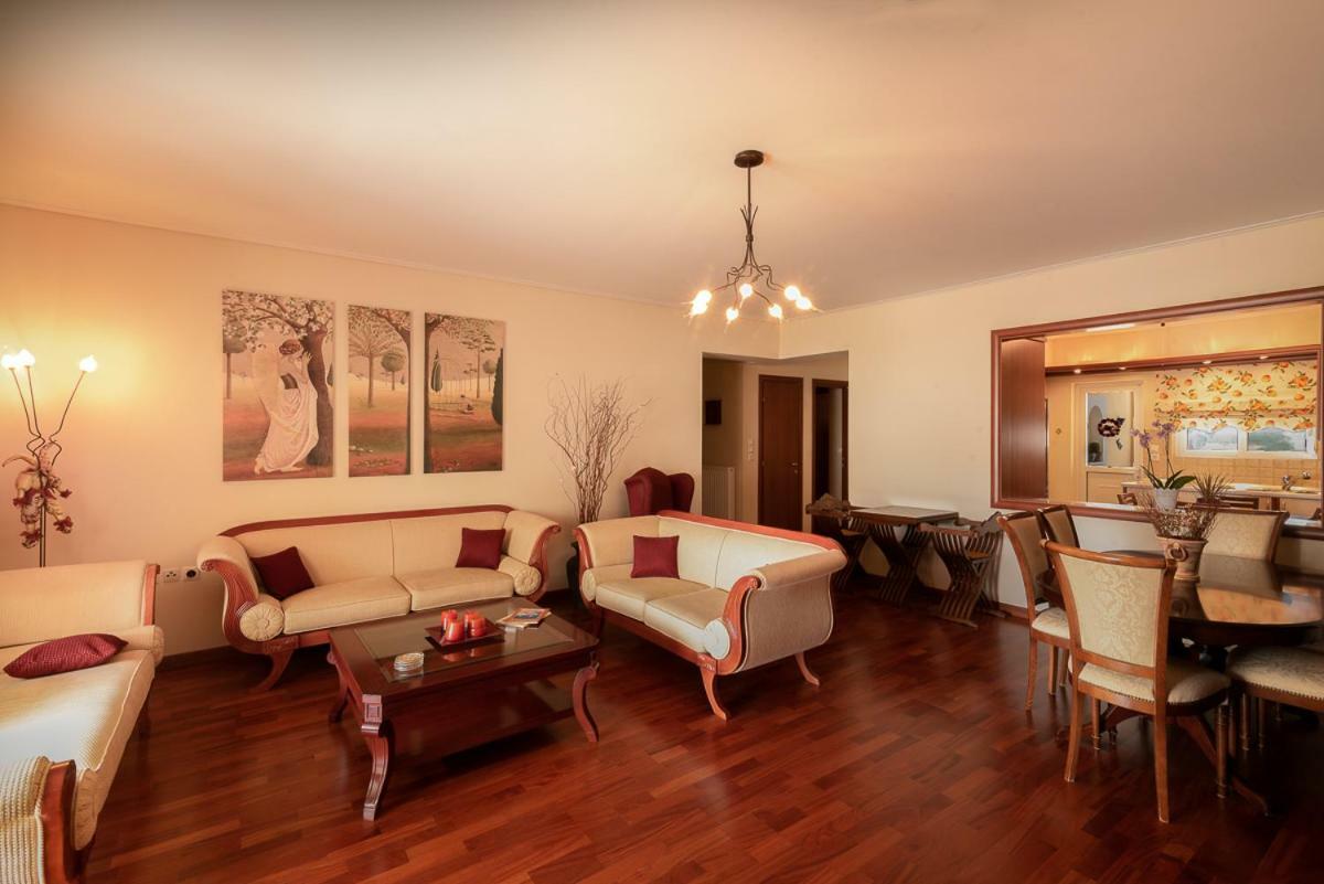 Penthouse 5 Min From Airport And Sea Apartamento Markópoulon Exterior foto
