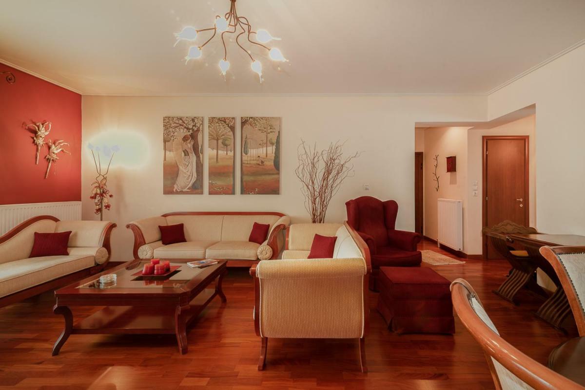 Penthouse 5 Min From Airport And Sea Apartamento Markópoulon Exterior foto