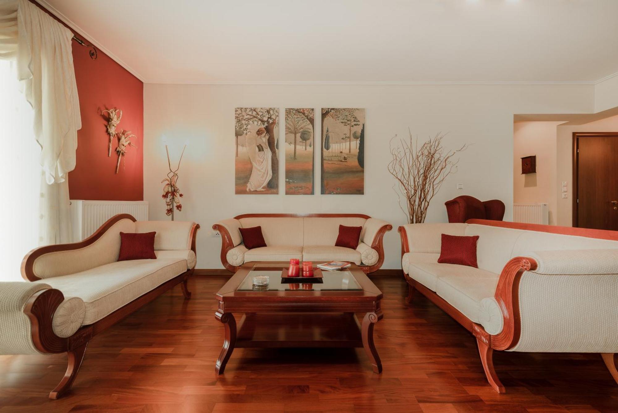 Penthouse 5 Min From Airport And Sea Apartamento Markópoulon Exterior foto